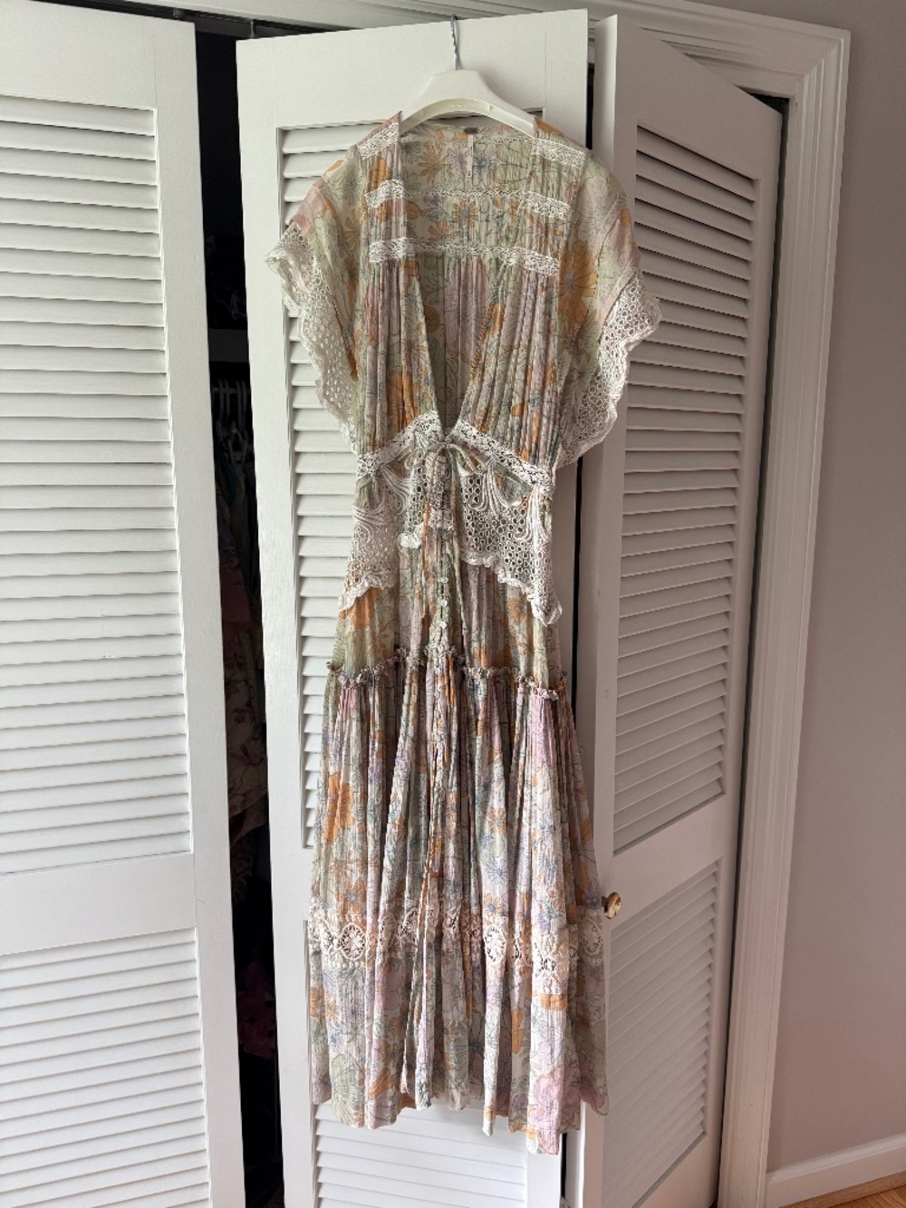 Free People Field of Dreams Maxi Top/Dress Size XS